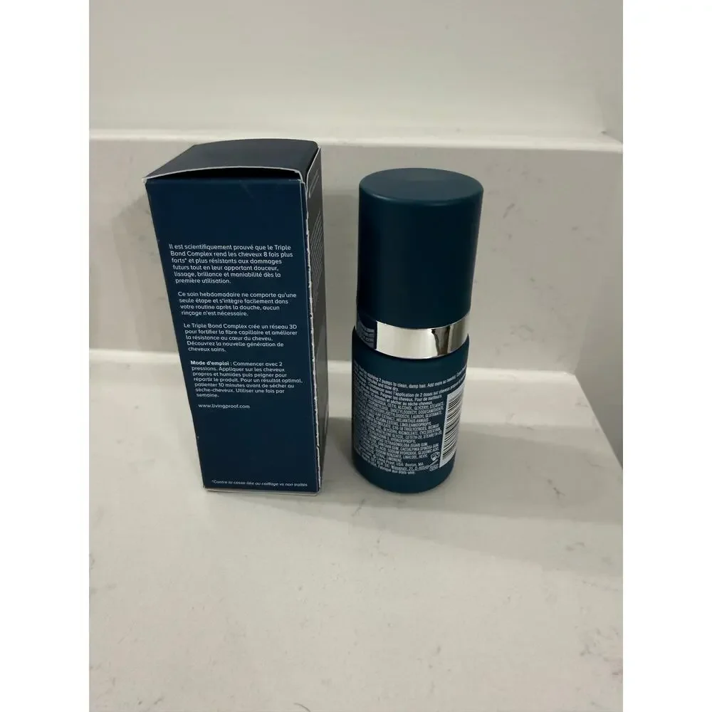 $45 New Living Proof Triple Bond Complex Hair Strengthener 1.5 oz